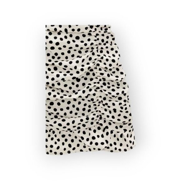 ZARA s/s Polka Dot Puff Sleeve Mini Dress Size M - Picture 6 of 16